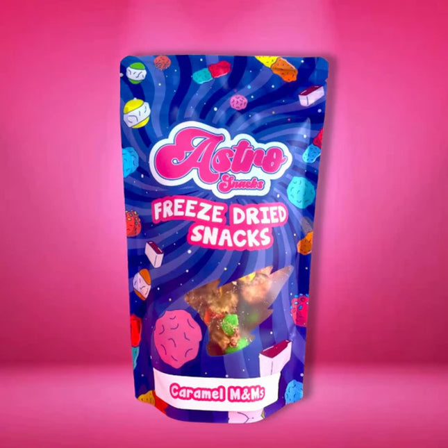 Astro Snacks Freeze Dried Caramel M&M's - Rare Candy - Exotic Freeze Dried Candy - Kirkland - Montreal West Island Freeze Dried Snacks