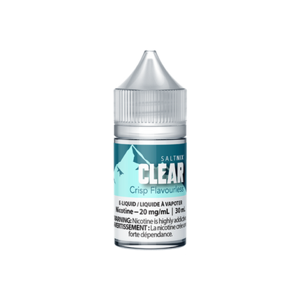 Crisp Flavourless by Clear salt (30ml) - 50VG/50PG - 30ml - E-Liquid - Vape Juice - Vape Liquid - Kirkland - Montreal West Island E-Liquids