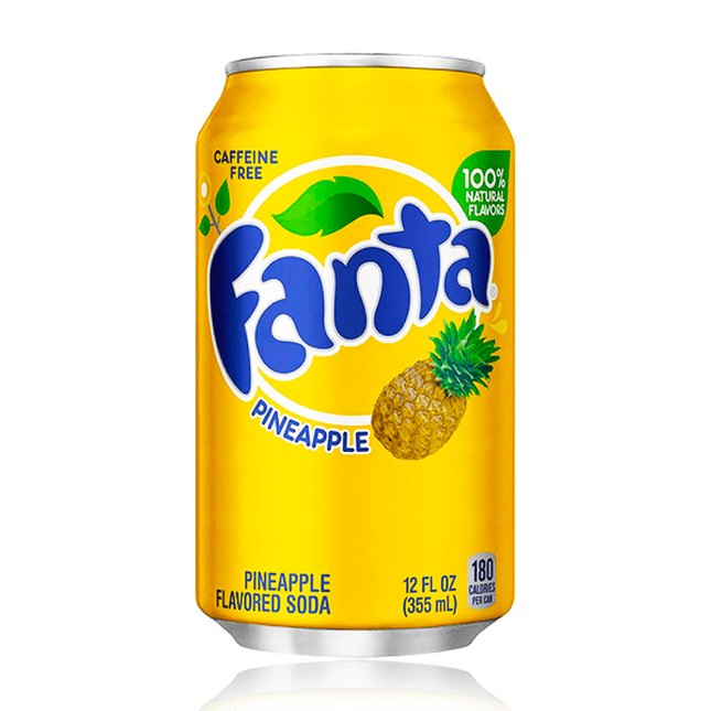 Fanta Pineapple - Soda - Pop - Exotic Drinks - Kirkland - Montreal West Island Exotic Beverages