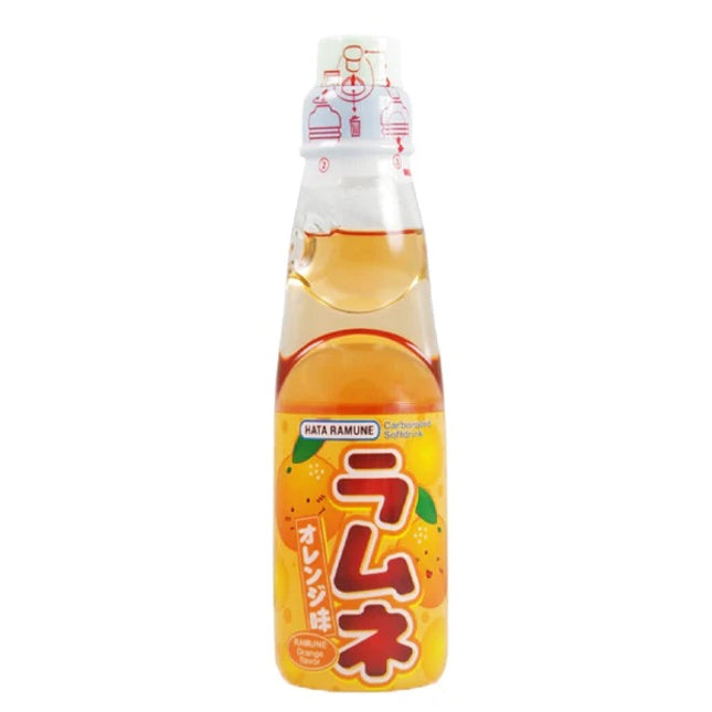Hata Orange Ramune - Soda - Pop - Exotic Drinks - Kirkland - Montreal West Island Exotic Beverages