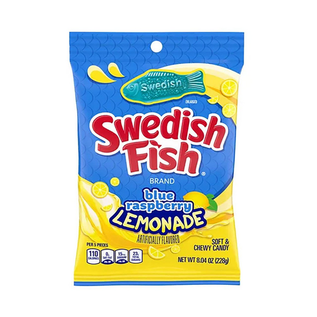 Swedish Fish - Blue Raspberry Lemonade
