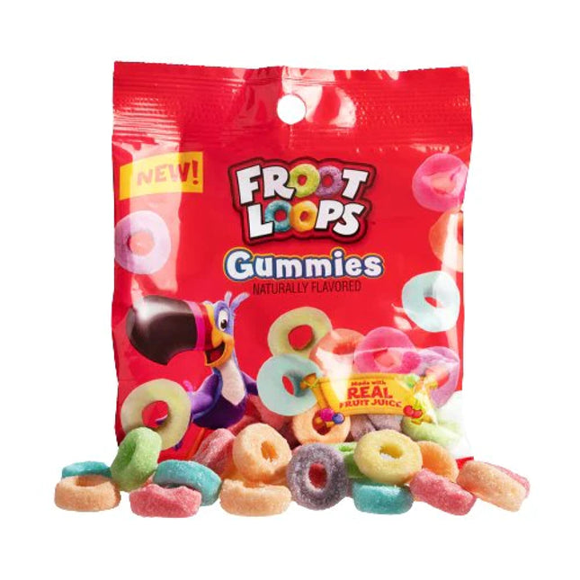 Froot Loops Gummies - Exotic Snacks - Rare Gummies - Kirkland - Montreal West Island Candy - 