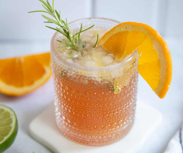 Rainbow Sherbet Sparkler Mocktail