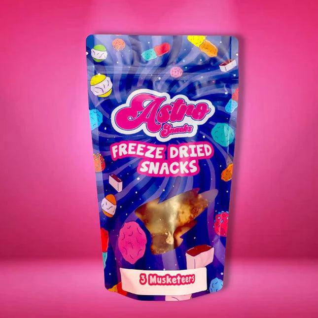 Astro Snacks Freeze Dried 3 Musketeers - Rare Candy - Exotic Freeze Dried Candy - Kirkland - Montreal West Island Freeze Dried Snacks
