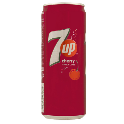 7up Cherry - 7up Europe - Exotic Beverage - Rare Drink - Exotic Cocktail - European - Kirkland - Montreal West Island