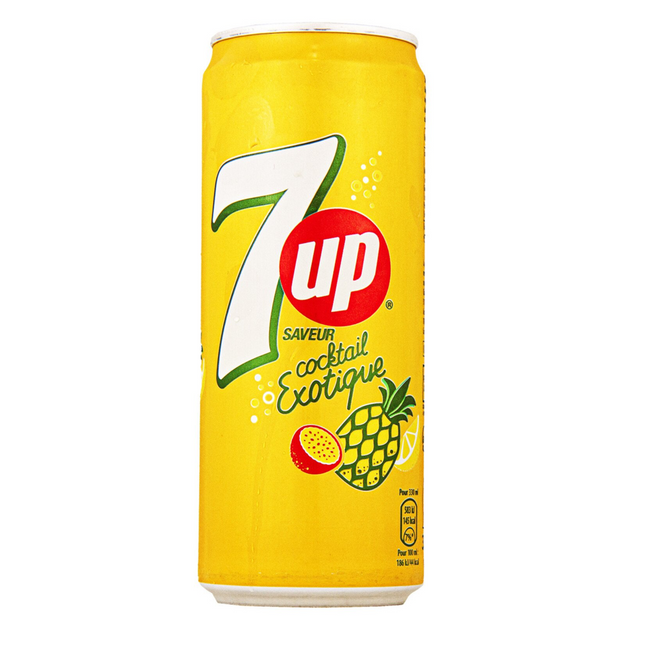 7up Exotic Cocktail - 7up Europe - Exotic Beverage - Rare Drink - Kirkland - Montreal West Island Exotic Beverages
