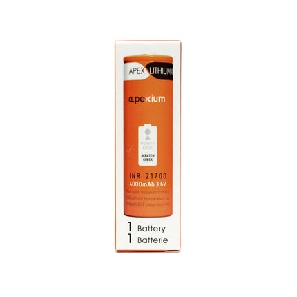 Apexium INR 21700 Battery