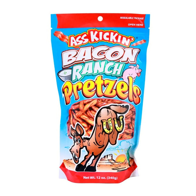 Ass Kickin - Bacon Ranch Pretzels