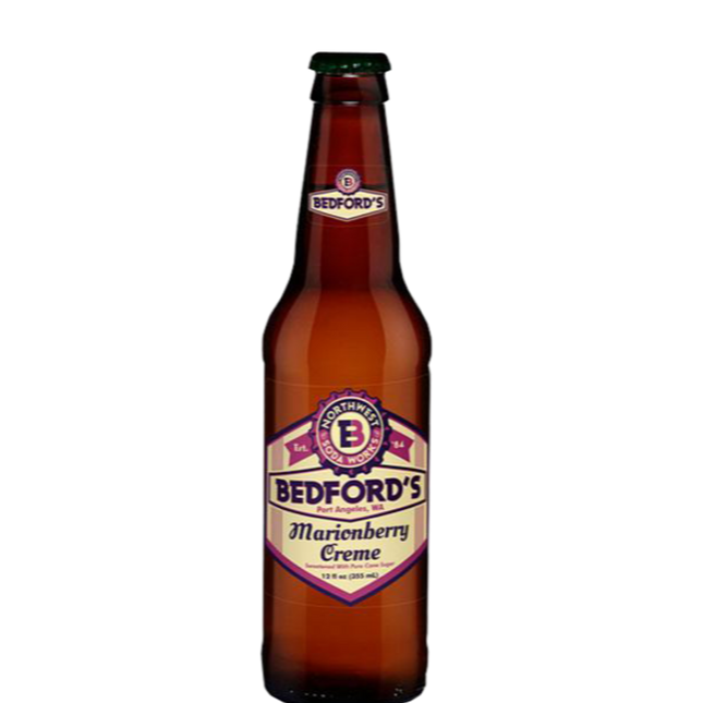 Bedford's Marionberry Cream - Handcrafted - Soda - Pop - Cane Sugar - Kirkland - Montreal West Island Exotic Beverages
