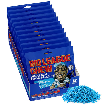 Big League Chew Bubblegum - Blue Raspberry