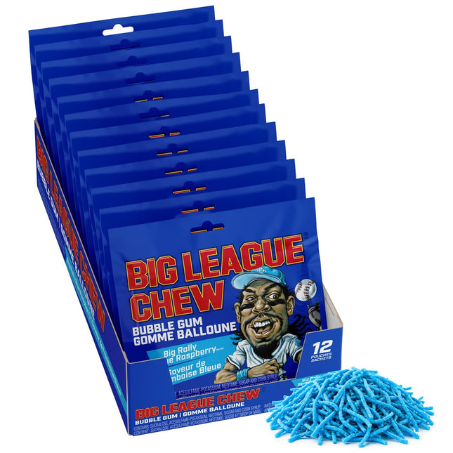 Big League Chew Bubblegum - Blue Raspberry