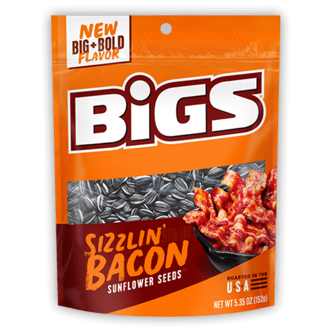 Bigs Sizzlin' Bacon Seeds - Exotic Snack - Rare Salty Snacks - Kirkland - Montreal West Island Salty Snacks