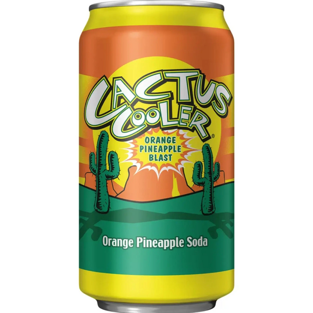 Cactus Cooler Orange Pineapple - Soda - Pop - Exotic Drinks - Kirkland - Montreal West Island Exotic Beverages
