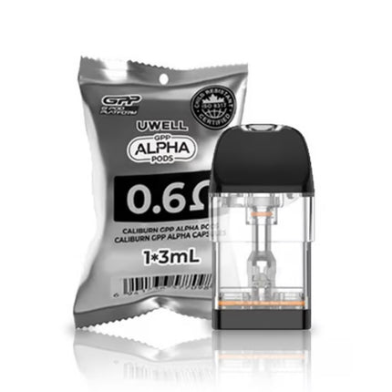 Uwell Caliburn GPP ALPHA 3ml Replacement Pods (12pcs) 0.6ohm