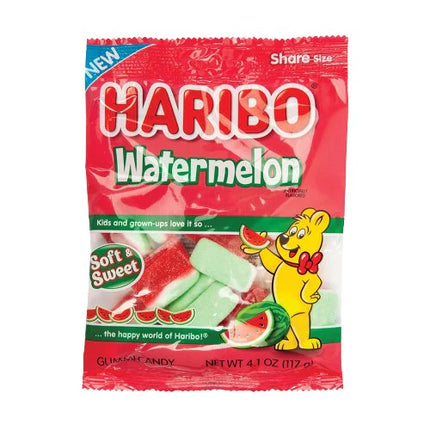 Haribo Watermelon - Exotic Snack - Exotic Fruit Gummies - Rare Sweets - Rare Gummies - Kirkland - Montreal West Island Candy