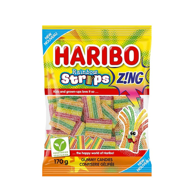 Haribo - Rainbow Strips Zing