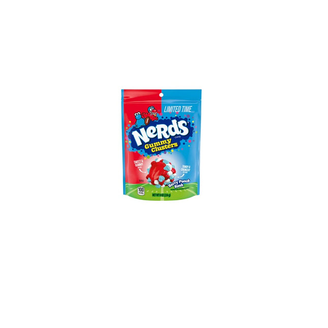 Nerds - Limited Edition Berry Punch Rush Gummy Clusters