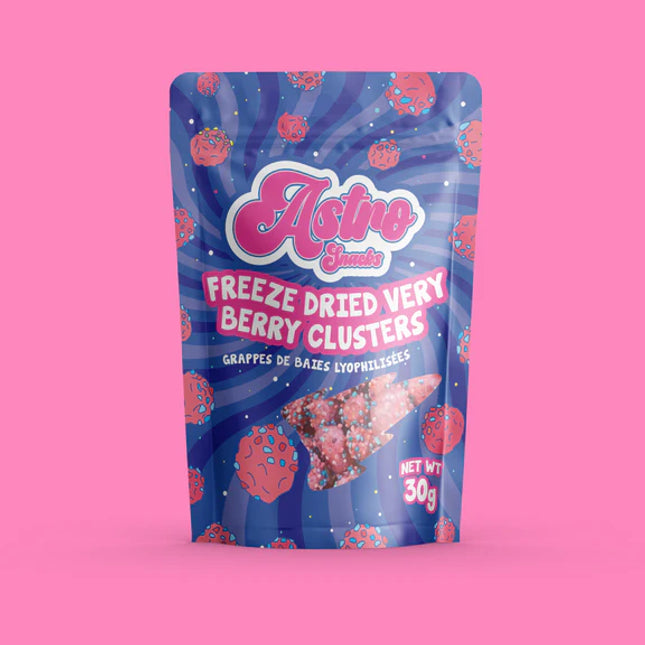Astro Snacks Freeze Dried Nerd Clusters (Very Berry) - Rare Candy - Exotic Freeze Dried Candy - Kirkland - Montreal West Island Freeze Dried Snacks