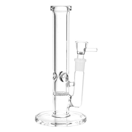 Simply Elegant Straight Tube Glass Water Pipe