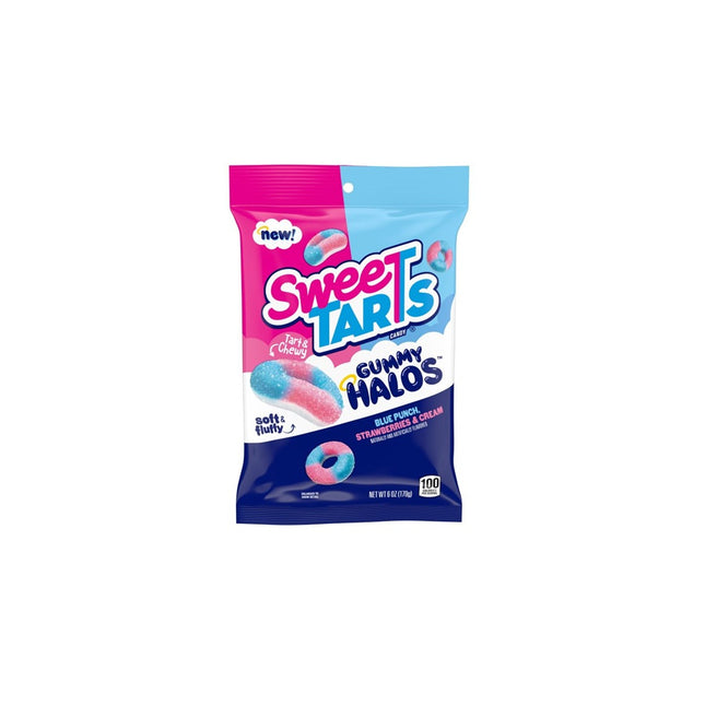 SweeTarts - Gummy Halos Blue Punch / Strawberries and Cream