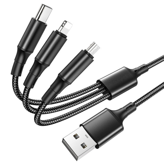 Opticharge USB 3-in-1 Charging Cable