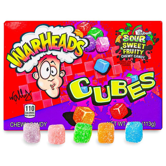 Warheads - Sour Chewy Cubes