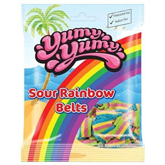 Yumy Yumy - Sour Rainbow Belts