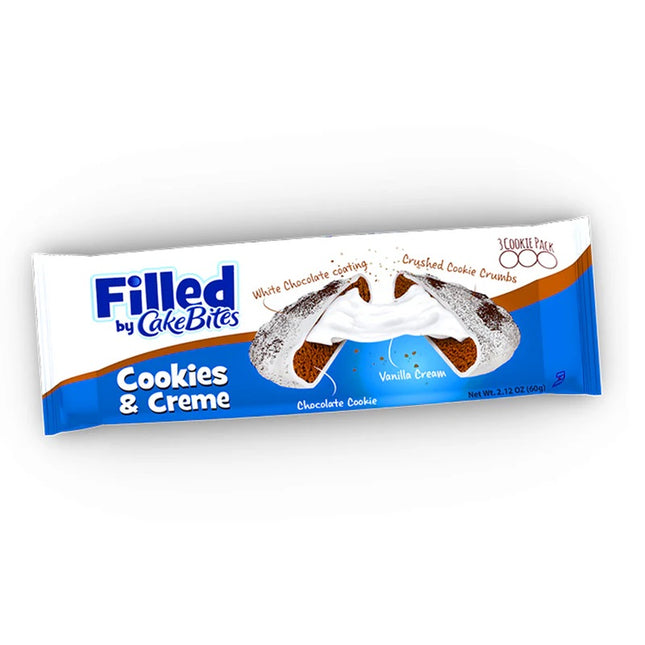 Cake Bites Filled - Cookies and Cream