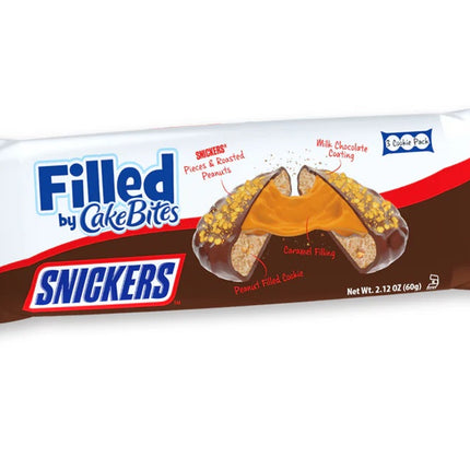 Cake Bites Filled - Snickers