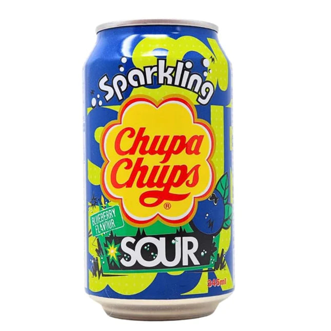 Chupa Chups - Sparkling Sour Blueberry