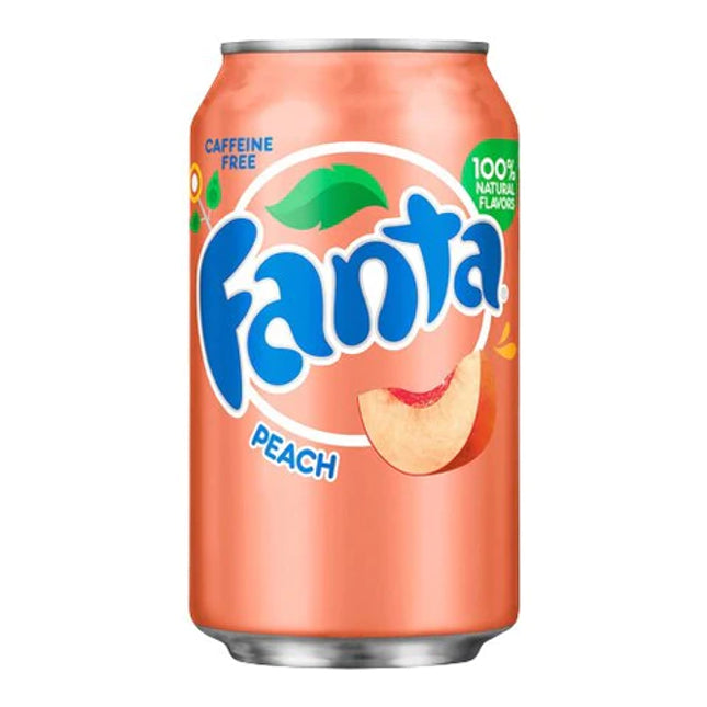 Fanta Peach - Soda - Pop - Exotic Drinks - Kirkland - Montreal West Island Exotic Beverages