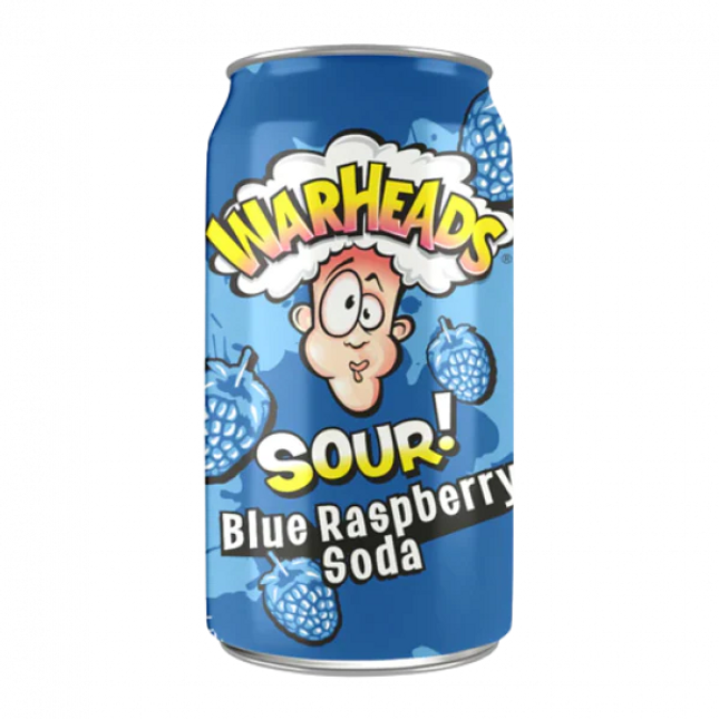 Warheads - Sour Blue Raspberry Soda