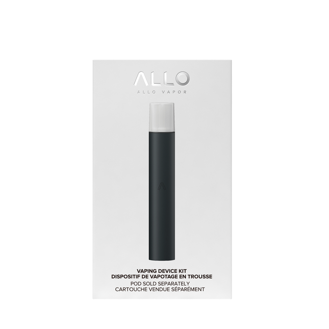 Closed pod system - Vape - Allo Sync Device Kit - USB C - Type C charging - Sync pods  - Kirkland - Montreal West Island