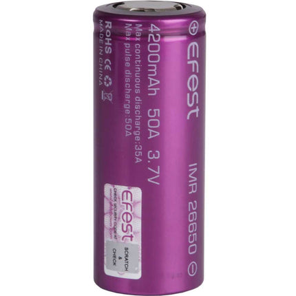 EFest IMR 26650 4200mah Battery