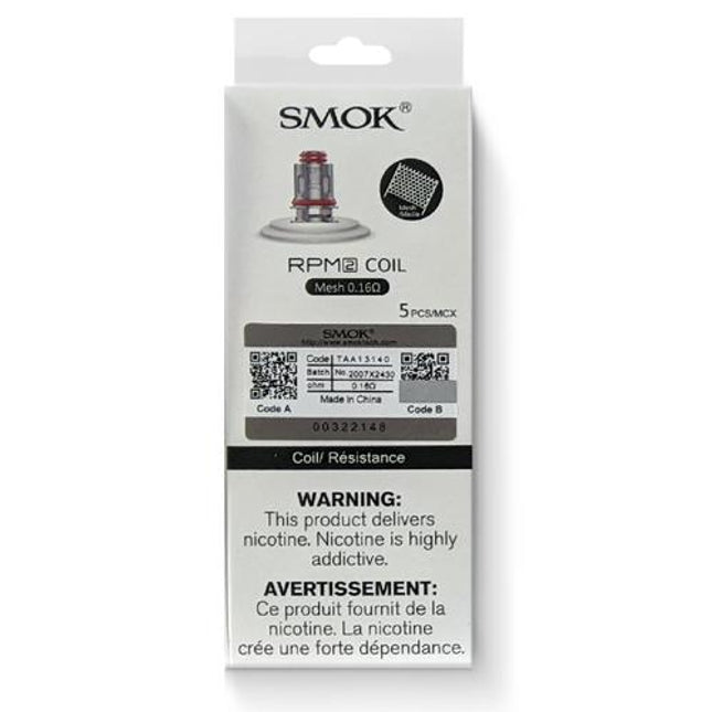 Smok RPM 2 Replacement Coils (5pcs)